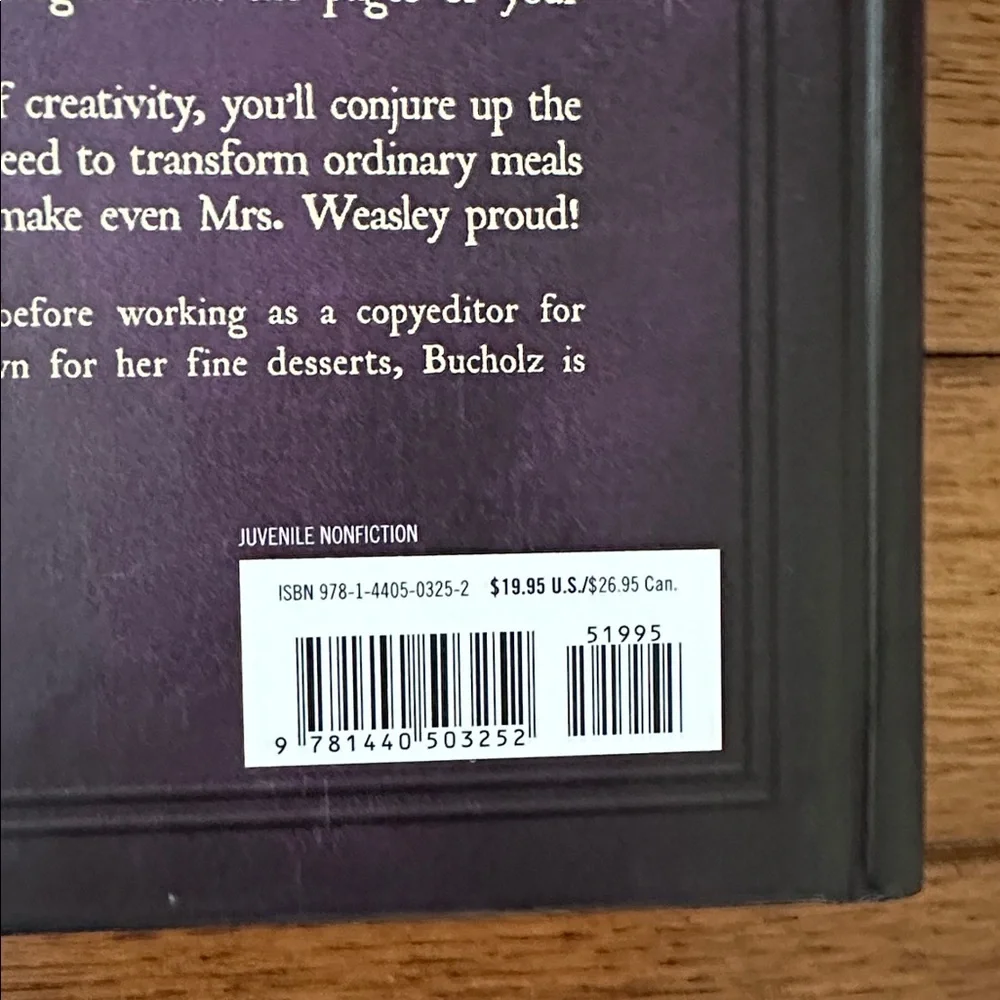 🧙‍♀️The Unofficial Harry Potter Cookbook by Dinah Bucholz